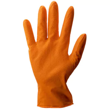 Nitril Grip -Orange- Handschuh